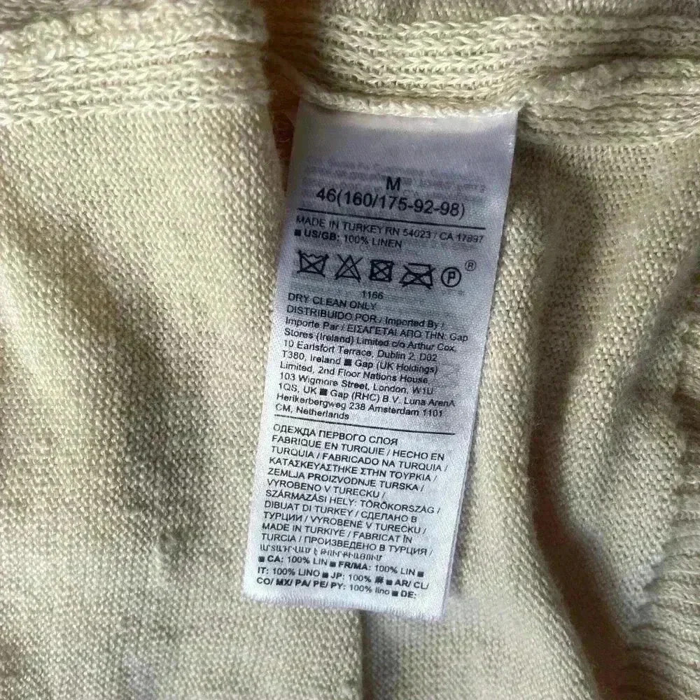 Lightweight Linen Knit Boyfriend Cardigan by Banana Republic - Picture 7 of 12